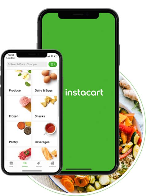 Instacart's Shopper app looks like a green Instacart bag on a white background. . Instacart app download